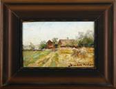NILSON Severin A Landscape Scenery With A Farm NILSON Severin A Landscape Scenery With A Farm
