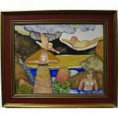 NIVERVILLE de Louis Nudes In A A Whimsical Landscape NIVERVILLE de Louis Nudes In A A Whimsical Landscape