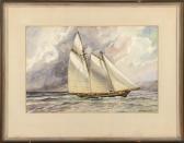 NOBLE Dana Gibson America's Cup Yacht NOBLE Dana Gibson America's Cup Yacht