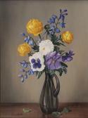 NOBLE James Trollius, Bluebells & Pansies NOBLE James Trollius, Bluebells & Pansies