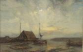 NOBLE James Campbell An Evening Coastal Scene NOBLE James Campbell An Evening Coastal Scene