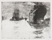 NOLDE Emil Hansen Hamburg, Reiherstiegdock NOLDE Emil Hansen Hamburg, Reiherstiegdock