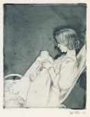 NOLDE Emil Hansen Junge Frau NOLDE Emil Hansen Junge Frau