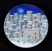 NORBERTO Proietti Norberto Paesino Con Fraticelli Sotto La Neve NORBERTO Proietti Norberto Paesino Con Fraticelli Sotto La Neve