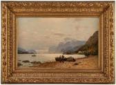 NORMANN Adelsteen Weite Fjordlandschaft Mit Staffage NORMANN Adelsteen Weite Fjordlandschaft Mit Staffage