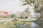 NORRIS H. Farm Buildings With Figures NORRIS H. Farm Buildings With Figures