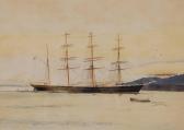 northrop p. k. Sailing Ship At Anchor Off The Coast northrop p. k. Sailing Ship At Anchor Off The Coast