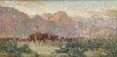 NOTT Raymond Herding Cattle NOTT Raymond Herding Cattle