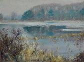 NOYES George Loftus The End Of Winter, Medfield NOYES George Loftus The End Of Winter, Medfield