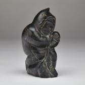 NUKTIALUK PINNIE Kneeling Hunter With Fish NUKTIALUK PINNIE Kneeling Hunter With Fish