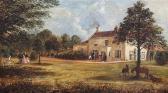 NURSEY Claude Lorraine View Of Postwick Hall, Norfolk NURSEY Claude Lorraine View Of Postwick Hall, Norfolk