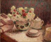 O CONOR Roderick Nature Morte - Flowers On A Table O CONOR Roderick Nature Morte - Flowers On A Table