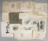 O NEILL Daniel Archival Collection Of Drawings And Sketches O NEILL Daniel Archival Collection Of Drawings And Sketches