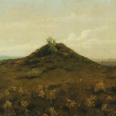 OBRO Aage Landscape With Hilltop And Horizon OBRO Aage Landscape With Hilltop And Horizon