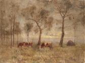 OLGYAY Ferenc Grazing At The Meadow OLGYAY Ferenc Grazing At The Meadow