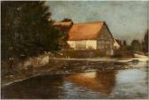 OPPENHEIM Alfred Nathaniel Fachwerkhaus Am Weiher OPPENHEIM Alfred Nathaniel Fachwerkhaus Am Weiher