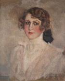 ORTIZ ECHAGÜE Antonio Portrait De Jeanne Desclos Guitry ORTIZ ECHAGÜE Antonio Portrait De Jeanne Desclos Guitry