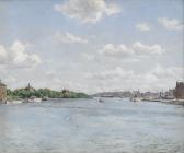 OSCARSSON Bernhard Vy Mot Skeppsholmen Och Södermalm - Stockholm OSCARSSON Bernhard Vy Mot Skeppsholmen Och Södermalm - Stockholm