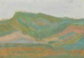 OSTERBYE Carl A Green Landscape OSTERBYE Carl A Green Landscape