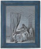 OUDRY Jean-Baptiste 'l'homme Et La Puce' (the Man And The Flea) OUDRY Jean-Baptiste 'l'homme Et La Puce' (the Man And The Flea)