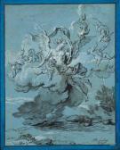OUDRY Jean-Baptiste L'hyménée Et L'amour Pinceau OUDRY Jean-Baptiste L'hyménée Et L'amour Pinceau