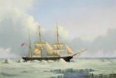 OULESS Philip John A Jersey Barque Caught In The Ice, Almost Certainly In The Gulf Of St. Lawrence OULESS Philip John A Jersey Barque Caught In The Ice, Almost Certainly In The Gulf Of St. Lawrence