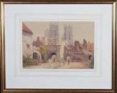 outhwaite william Bootham Bar, York outhwaite william Bootham Bar, York