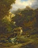 PÉLEGRY Arsène Waldlandschaft Mit Mühle PÉLEGRY Arsène Waldlandschaft Mit Mühle