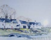 PACE Anthony Pearce , 'near Broadway', Watercolour, 28cm X 38cm, Signed, Framed PACE Anthony Pearce , 'near Broadway', Watercolour, 28cm X 38cm, Signed, Framed