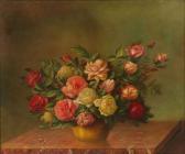 pachtman i. Floral Still Life With Roses pachtman i. Floral Still Life With Roses