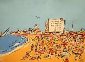 PAEZ VILARO CARLOS Beach Scene PAEZ VILARO CARLOS Beach Scene
