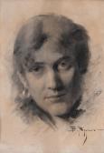 PAGGIARO EMILIO Ritratto Femminile PAGGIARO EMILIO Ritratto Femminile