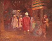 PAGUENAUD Jean-Louis Souq Animé A Lively Souq PAGUENAUD Jean-Louis Souq Animé A Lively Souq
