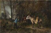 PALIZZI Giuseppe Lo Spaccalegna Nel Bosco PALIZZI Giuseppe Lo Spaccalegna Nel Bosco