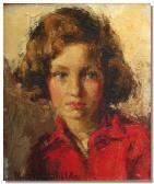 PALLASTRELLI Uberto Portrait Of A Girl PALLASTRELLI Uberto Portrait Of A Girl