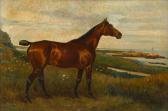 PALMER James Lynwood A Bay Hunter In A Landscape PALMER James Lynwood A Bay Hunter In A Landscape