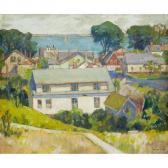 PALMER Pauline Lennards A Glimpse Of Sea (cape Cod) PALMER Pauline Lennards A Glimpse Of Sea (cape Cod)