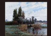 PAPE Jean Constant Landscape In Waterside PAPE Jean Constant Landscape In Waterside