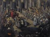 PAPE William Die Trauerfeier Für Adolf Menzel PAPE William Die Trauerfeier Für Adolf Menzel