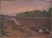 PARILLI Umberto Filippo L'arno Alle Cascine Firenze PARILLI Umberto Filippo L'arno Alle Cascine Firenze
