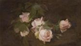 PARK Stuart A Still Life Of Pink Roses PARK Stuart A Still Life Of Pink Roses