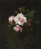 PARK Stuart La France
. Rose Still Life. Signed Bottom Right: Stuart Park. Oil On Canvas. 61 X 50,5cm. Framed PARK Stuart La France
. Rose Still Life. Signed Bottom Right: Stuart Park. Oil On Canvas. 61 X 50,5cm. Framed