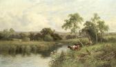 PARKER Henry Hillier A Norfolk Stream PARKER Henry Hillier A Norfolk Stream