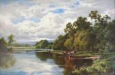 PARKER Henry Hillier At Chertsey On The Thames PARKER Henry Hillier At Chertsey On The Thames