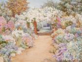 PARSONS Beatrice Emma A Double Border And A Rose Arbor PARSONS Beatrice Emma A Double Border And A Rose Arbor