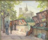 PASDELOUP DONNA Left Bank, View Of Notre Dame PASDELOUP DONNA Left Bank, View Of Notre Dame