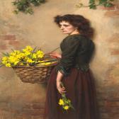 PATRY Edward A Flower Girl PATRY Edward A Flower Girl
