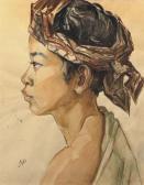 PAULIDES Hendrik Portrait Of A Balinese Boy PAULIDES Hendrik Portrait Of A Balinese Boy