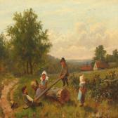 PAULMANN Joseph Landscape With Playing Children PAULMANN Joseph Landscape With Playing Children
