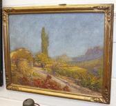 PAUTOT Marcelle Landscape With Distant Mountains PAUTOT Marcelle Landscape With Distant Mountains